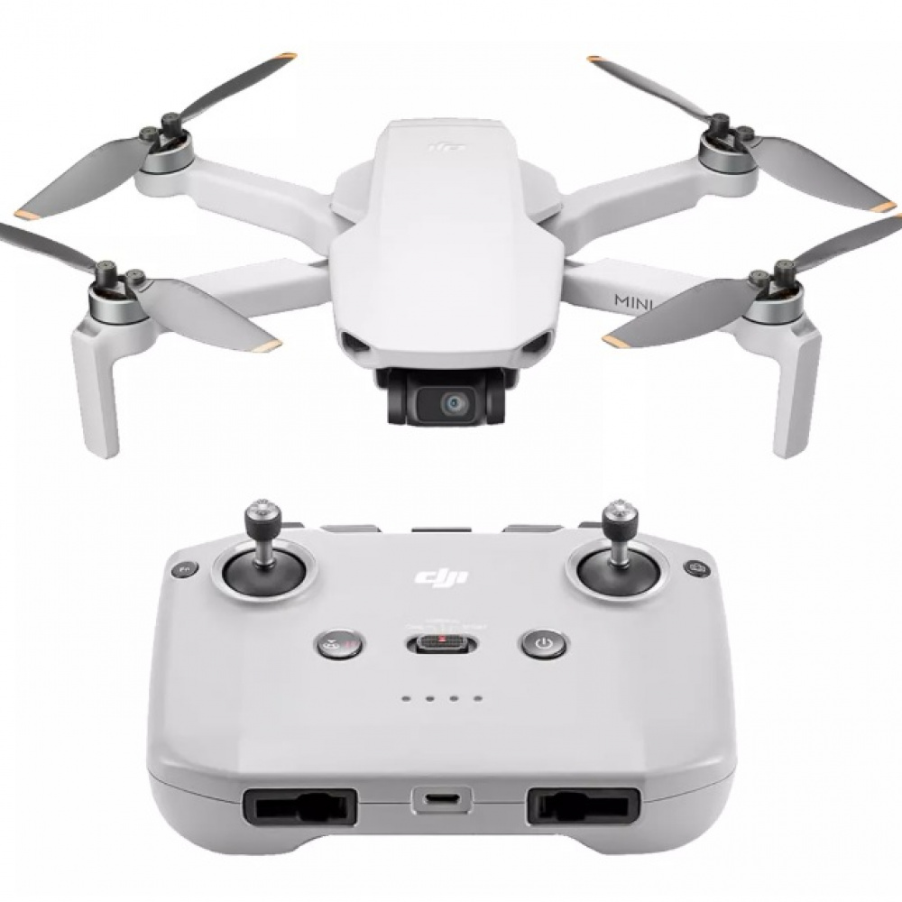 Drone Dji Mini 4k 12mp 4k/30fps Distancia 15km 31 Min Vuelo