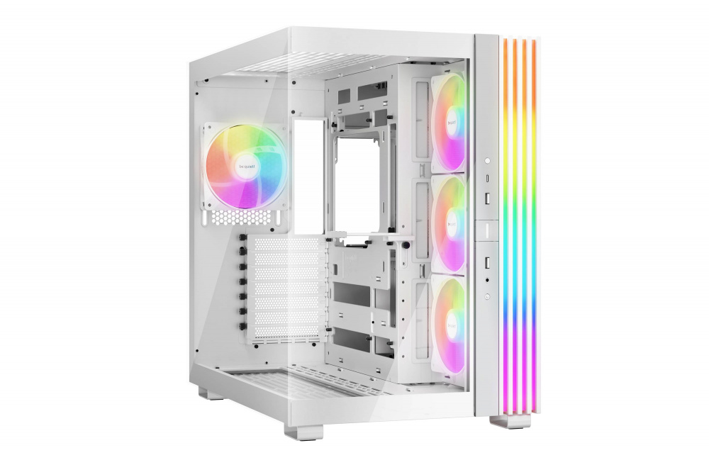 Gabinetes Gaming Be Quiet LIGHT BASE 600 LX WHITE