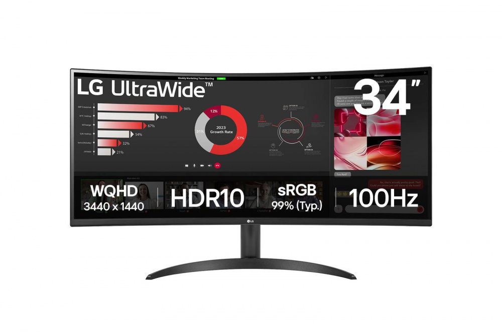 Monitores LG 34WR50QK